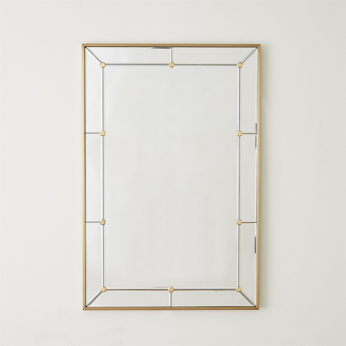 Rectangular Stud Mirror