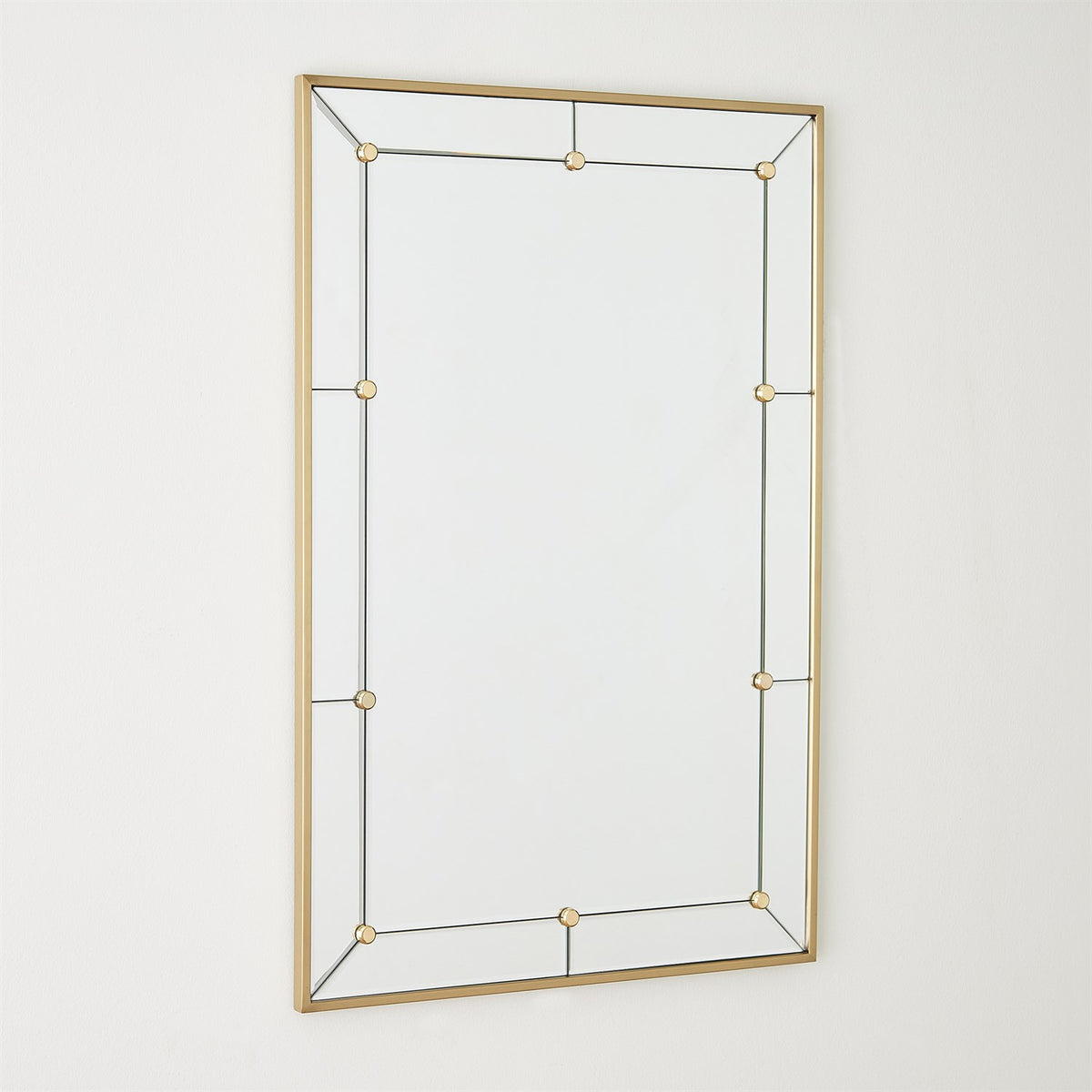 Rectangular Stud Mirror