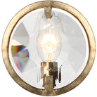 Crystorama - QUI-7621-DT - Une lampe Murale - Quincy - Crépuscule en détresse