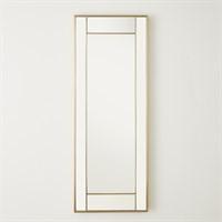 Block Framed Rectangle Mirror