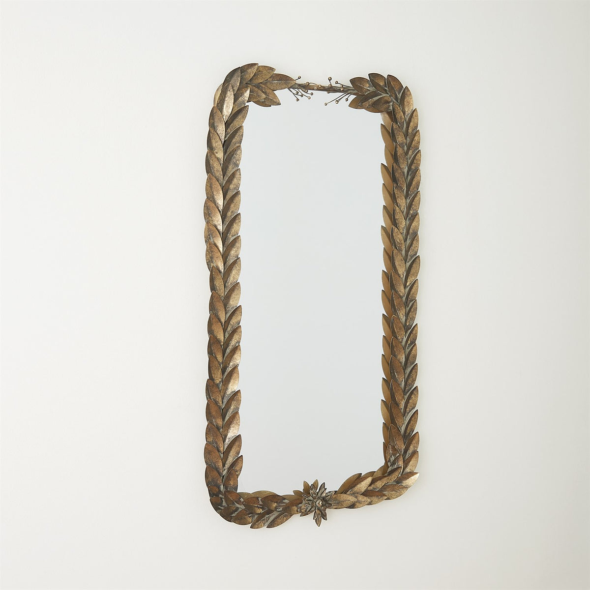 Rectangle Greek Laurel Mirror