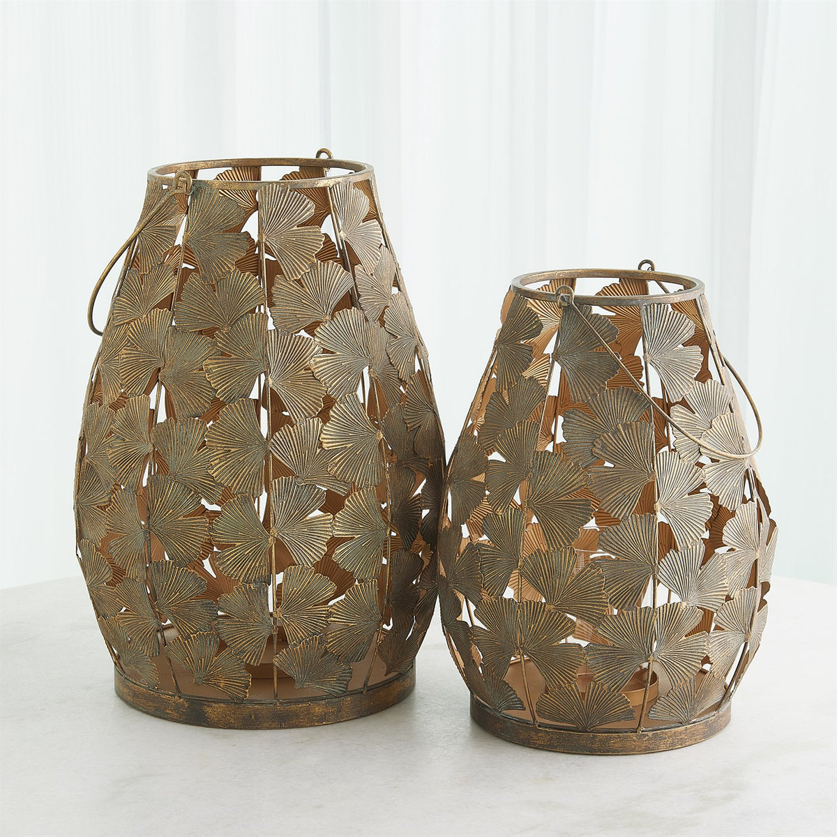 Ginkgo Leaf Lanterns