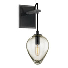 Troy Lighting Canada - B6201-GRA/BCR - Une lampe Murale - Brixton - Graphite/Chrome noir