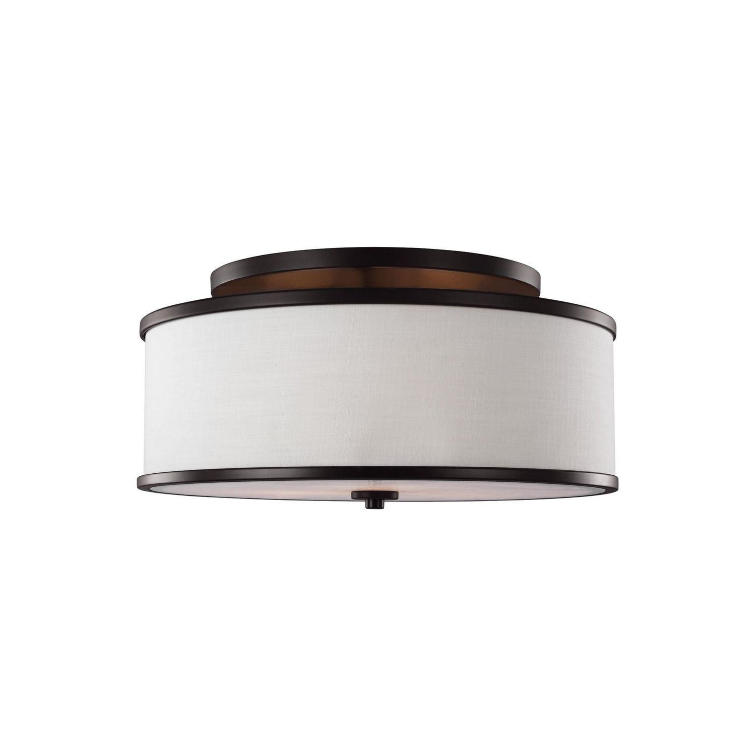 Visual Comfort Studio Canada - SF339ORB - Three Light Semi-Flush Mount - Lennon - Oil Rubbed Bronze