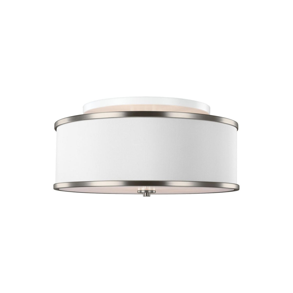 Visual Comfort Studio Canada - SF339SN - Three Light Semi-Flush Mount - Lennon - Satin Nickel