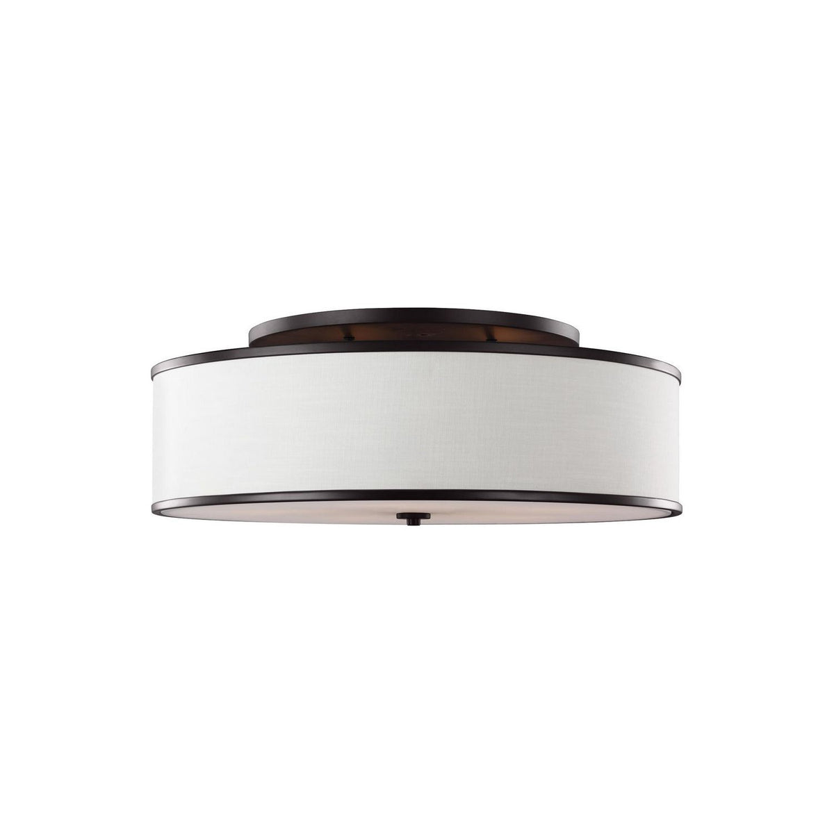Visual Comfort Studio Canada - SF340ORB - Five Light Semi-Flush Mount - Lennon - Oil Rubbed Bronze