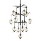 Troy Lighting Canada - F6208-GRA/BCR - Lampe à 13 lampes Suspendu - Brixton - Graphite/Chrome noir