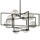 Troy Lighting Canada - F6228-TBK - Huit lampes Suspendu - Elliot - Noir texturé