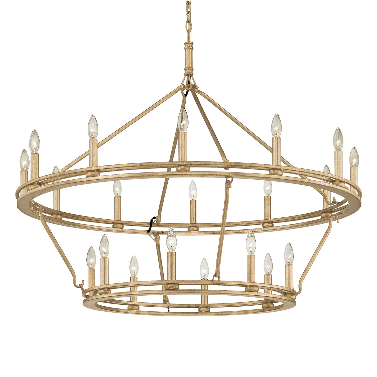Troy Lighting Canada - F6249-CPL - 20 lampes Suspendu - Sutton - Champagne Silver Leaf