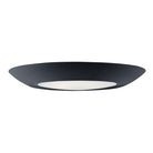Maxim Lighting 87411WTBK Diverse LED Flush Mount 3000K in Black