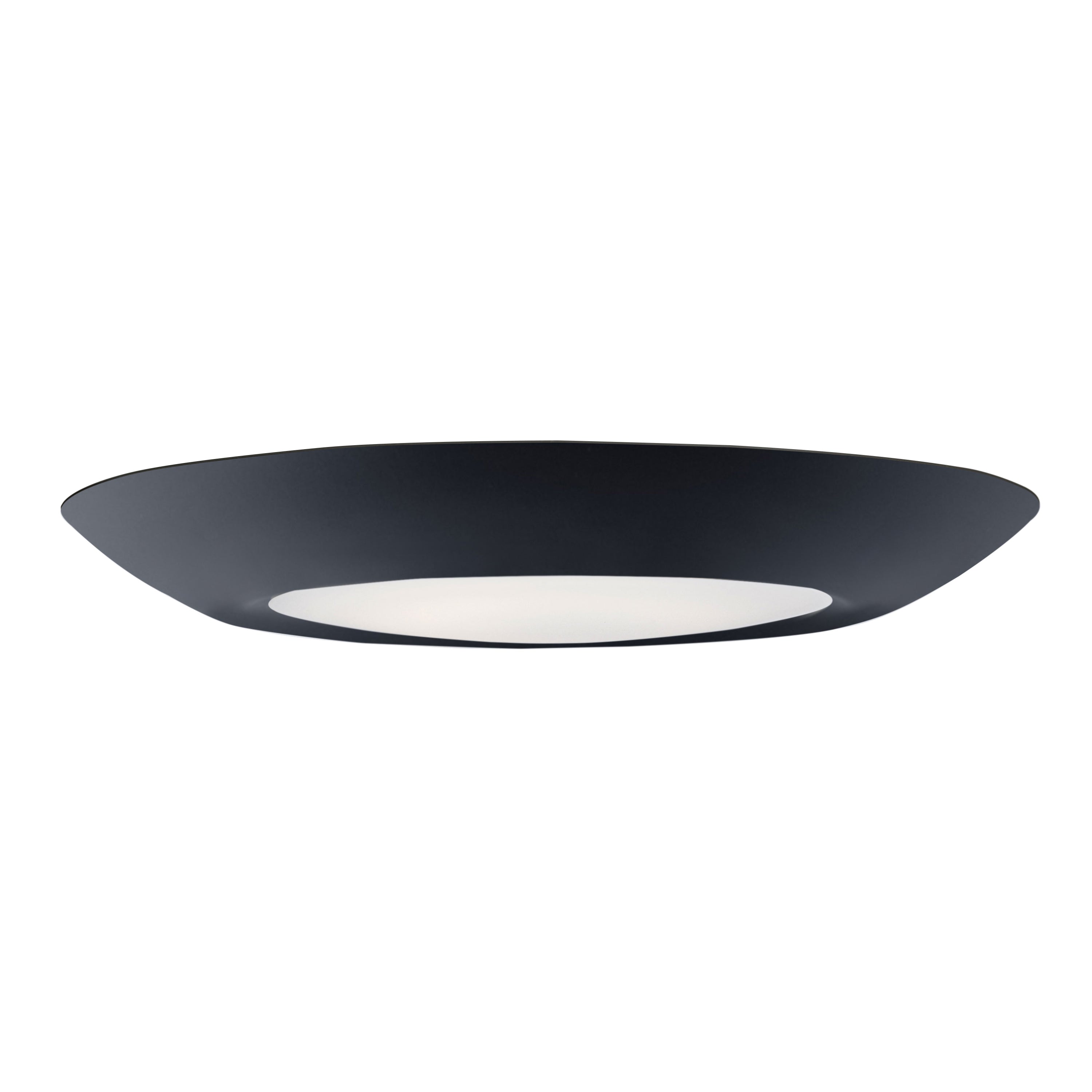Maxim Lighting 87411WTBK Diverse LED Flush Mount 3000K in Black