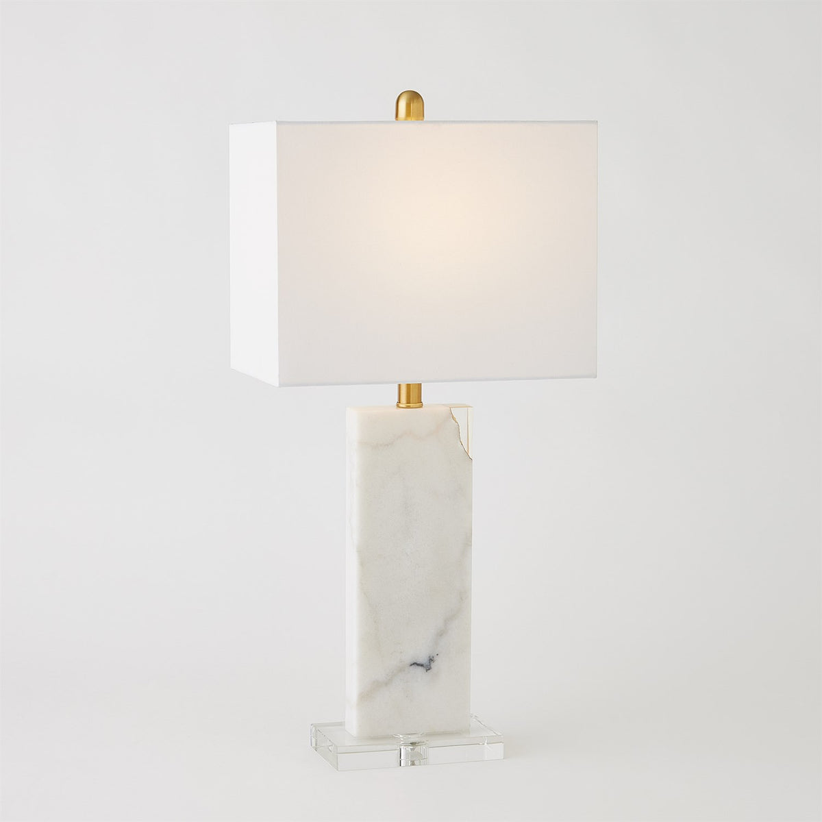 Marbre/Cristal Lampe de table