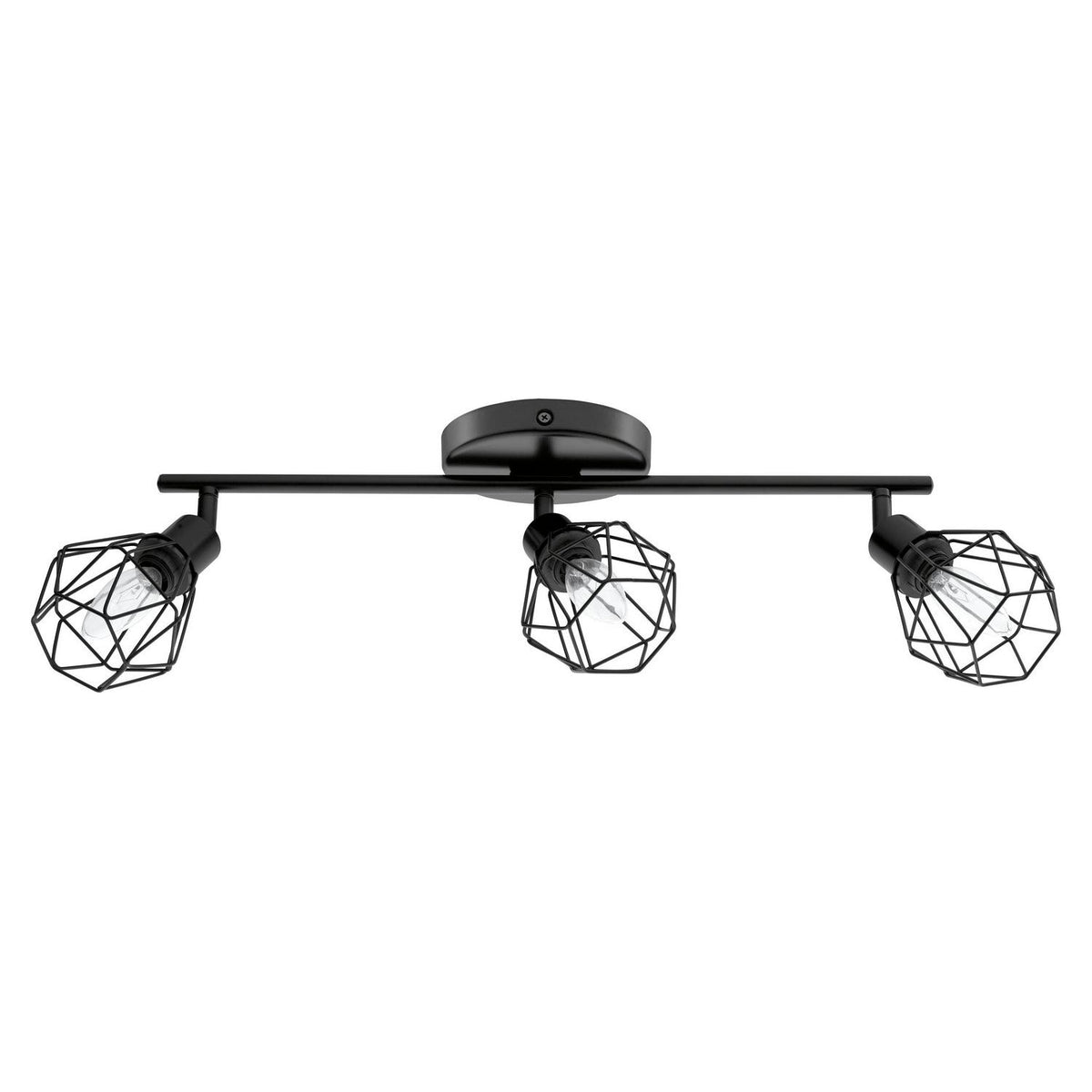 Eglo Canada - 202167A - Three Light Track - Zapata - Matte Black