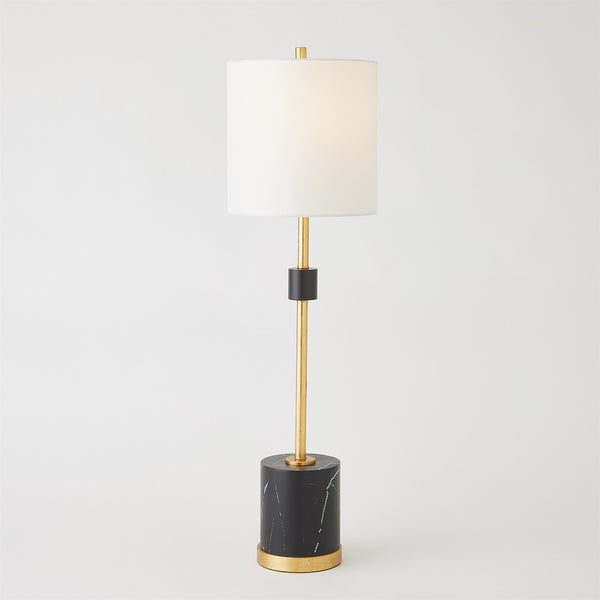Faux Marble Table Lamp