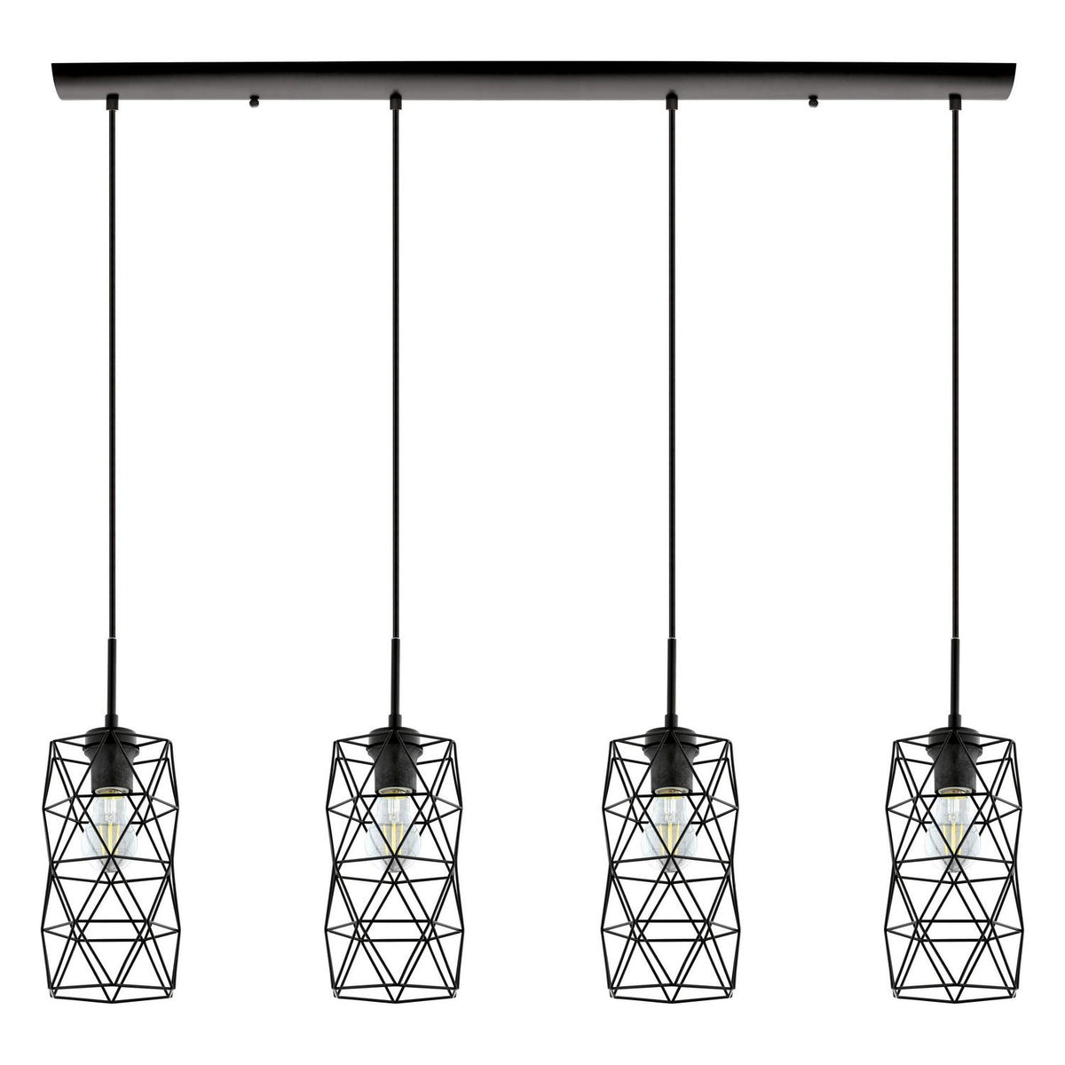 Eglo Canada - 202359A - LED Suspension - Estevau 2 - Matte Black