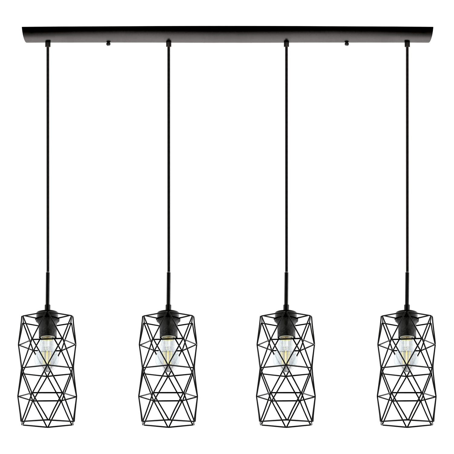 Eglo Canada - 202359A - LED Suspension - Estevau 2 - Matte Black