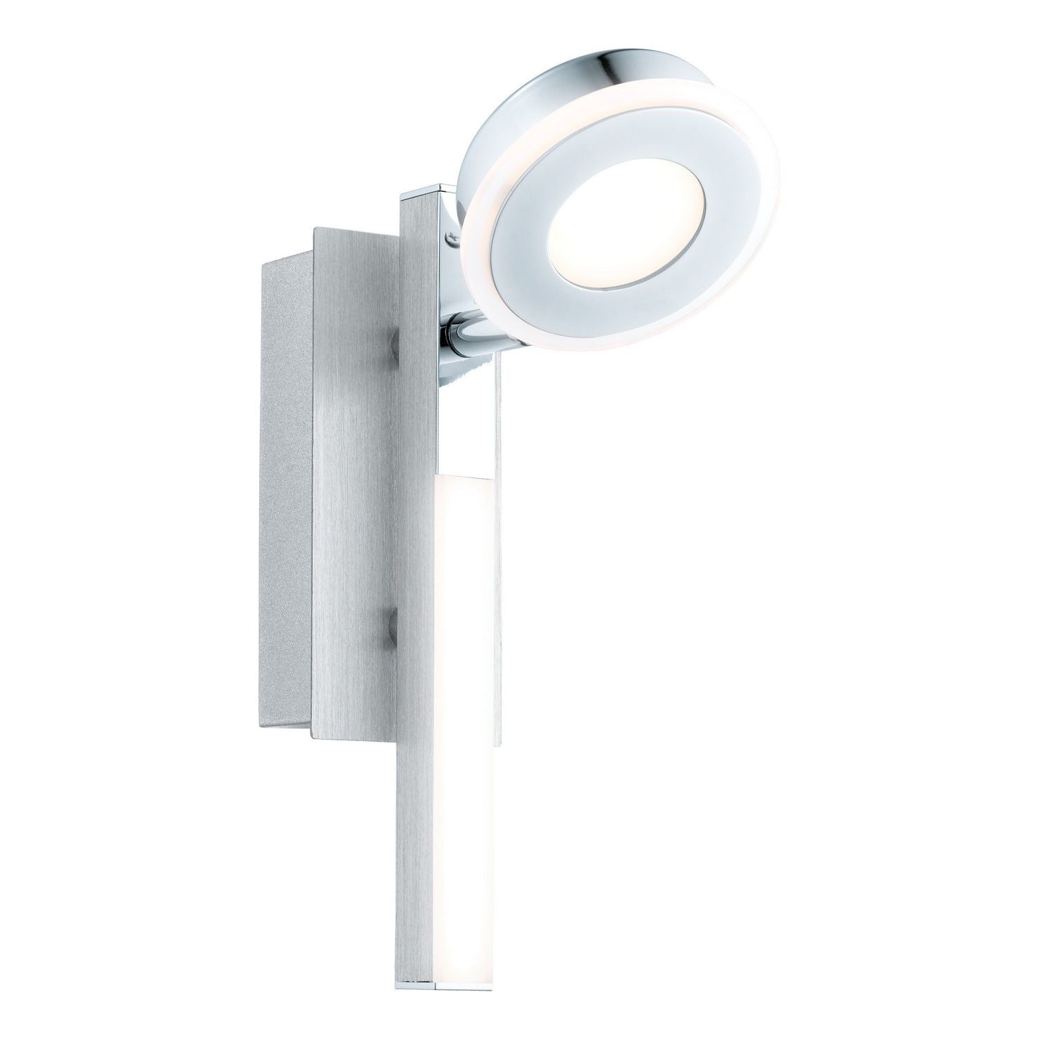 Eglo Canada - 95996A - LED Wall Light - Cardillio - Brushed Aluminum & Chrome