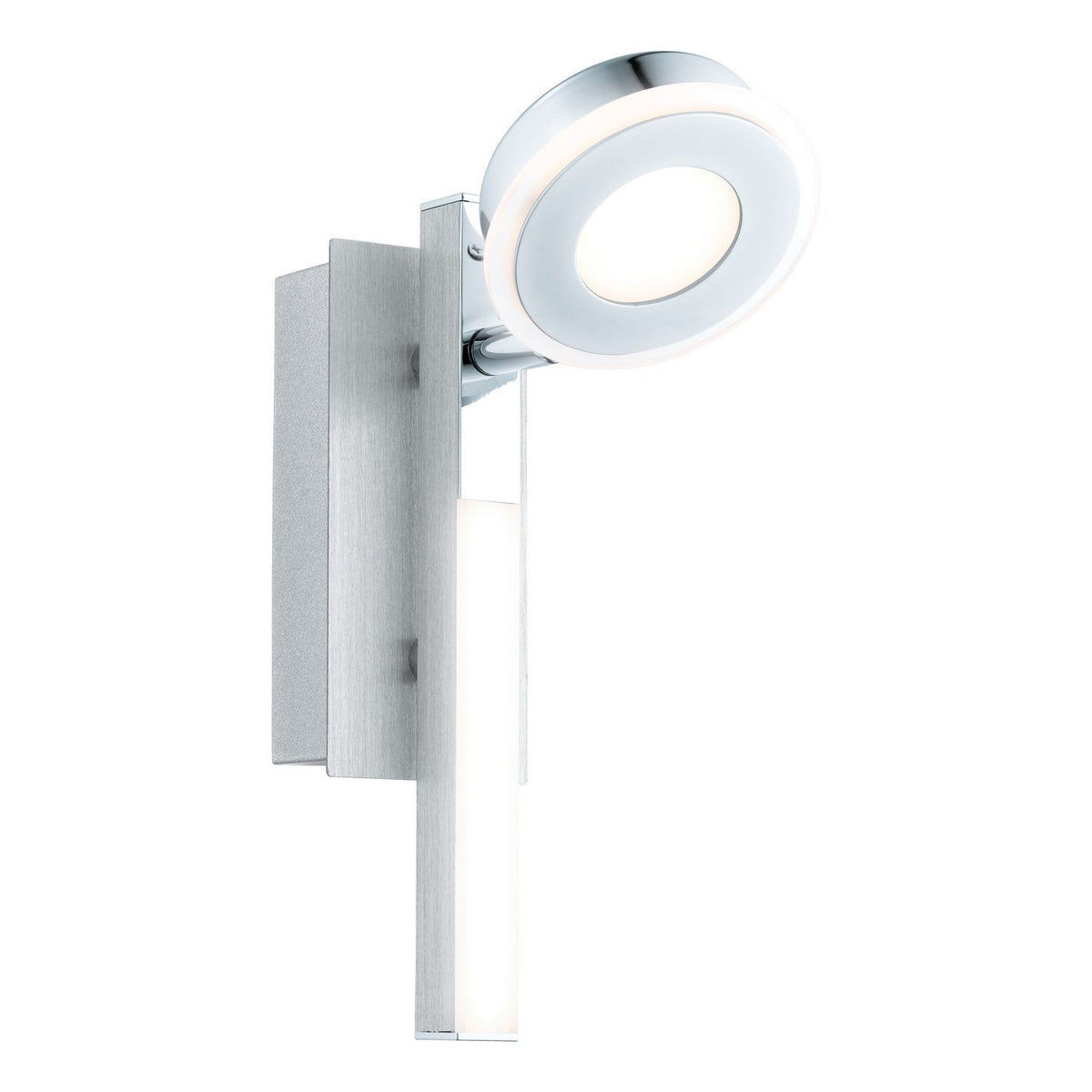 Eglo Canada - 95996A - LED Wall Light - Cardillio - Brushed Aluminum & Chrome