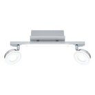 Eglo Canada - 95997A - LED Track - Cardillio - Brushed Aluminum & Chrome