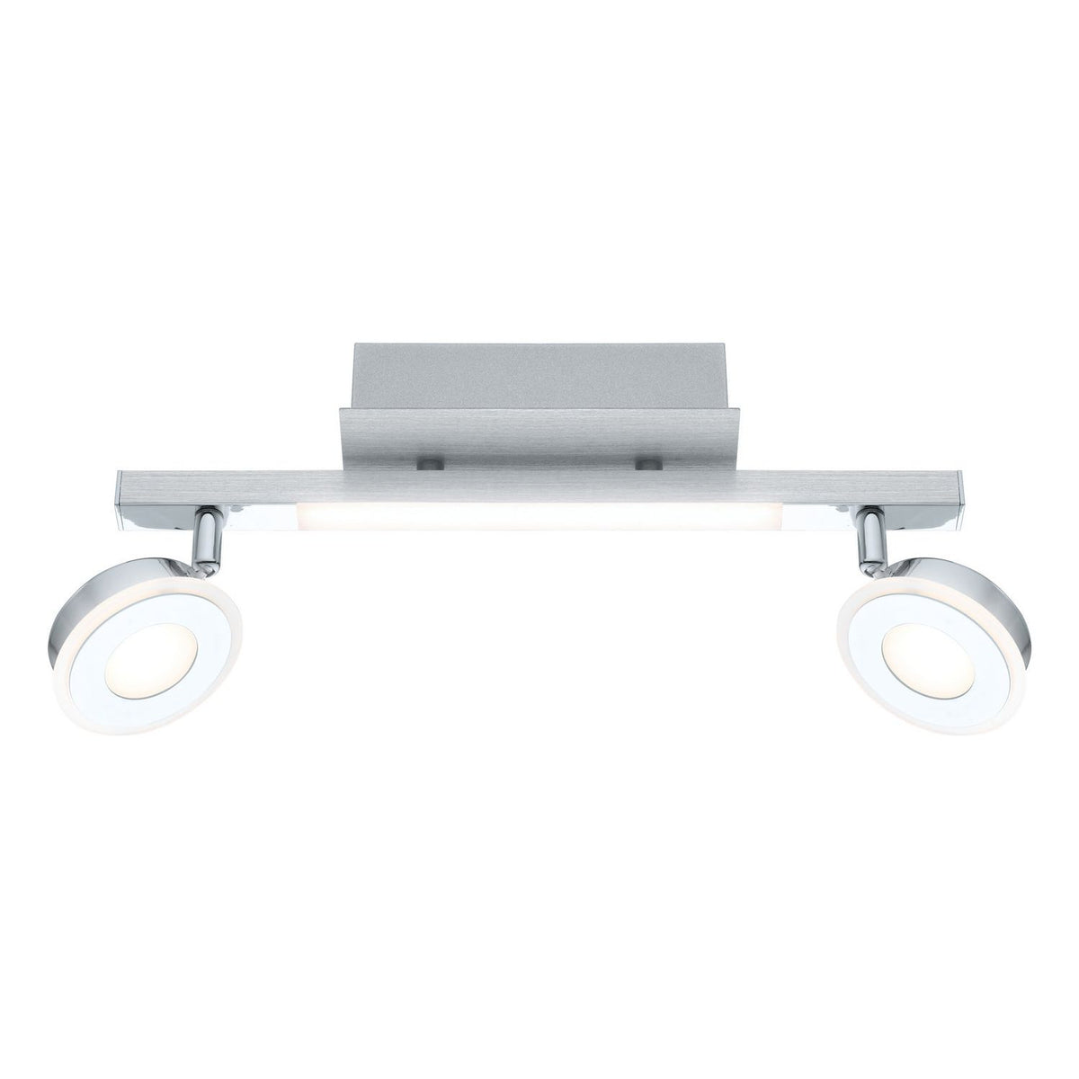 Eglo Canada - 95997A - LED Track - Cardillio - Brushed Aluminum & Chrome
