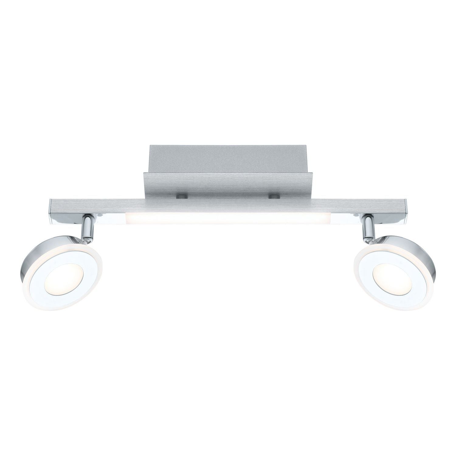 Eglo Canada - 95997A - LED Track - Cardillio - Brushed Aluminum & Chrome