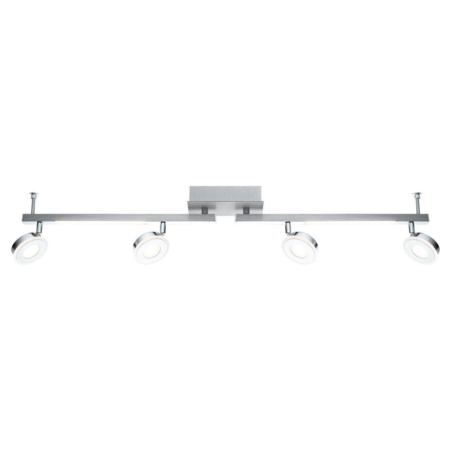 Eglo Canada - 95999A - LED Track - Cardillio - Brushed Aluminum & Chrome
