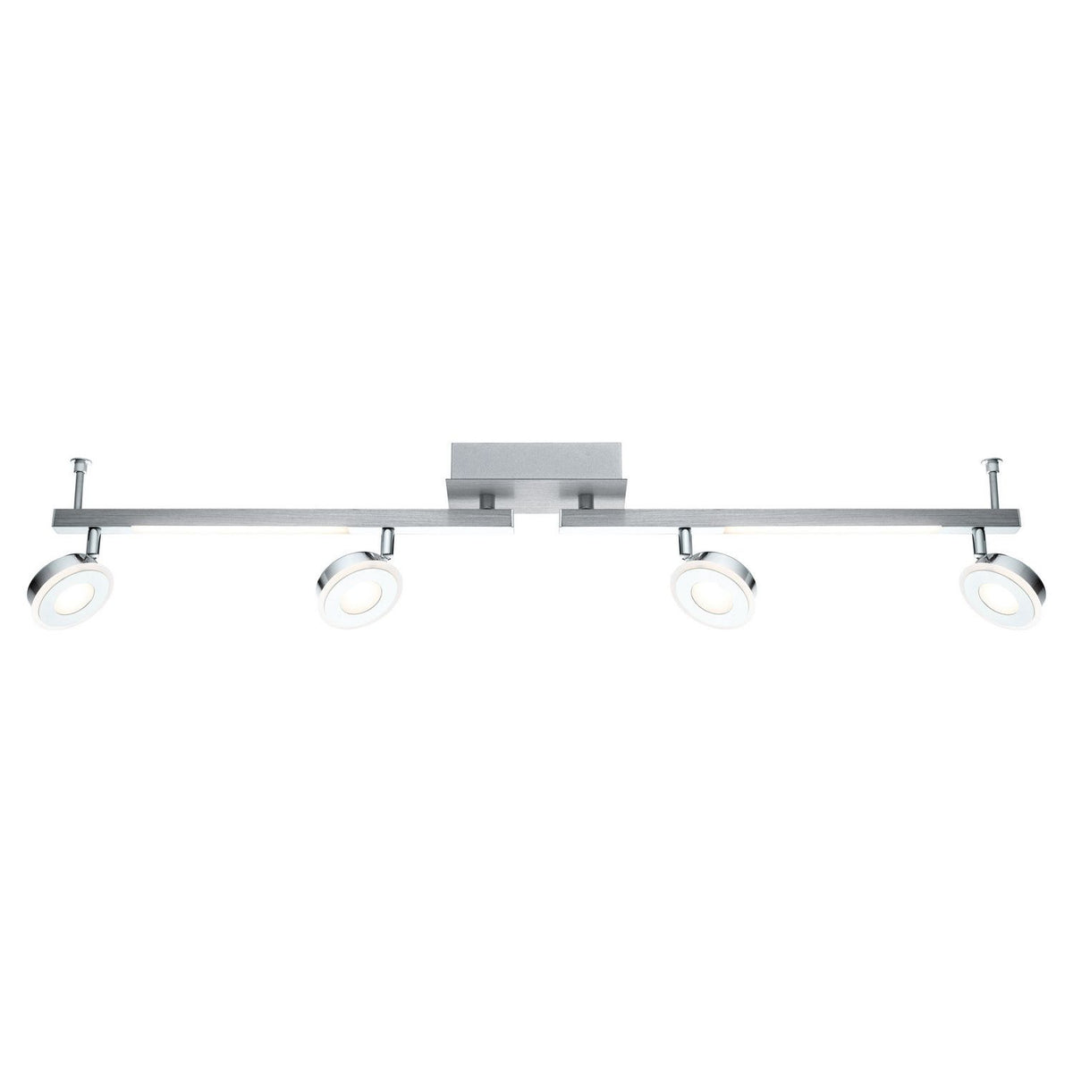 Eglo Canada - 95999A - LED Track - Cardillio - Brushed Aluminum & Chrome