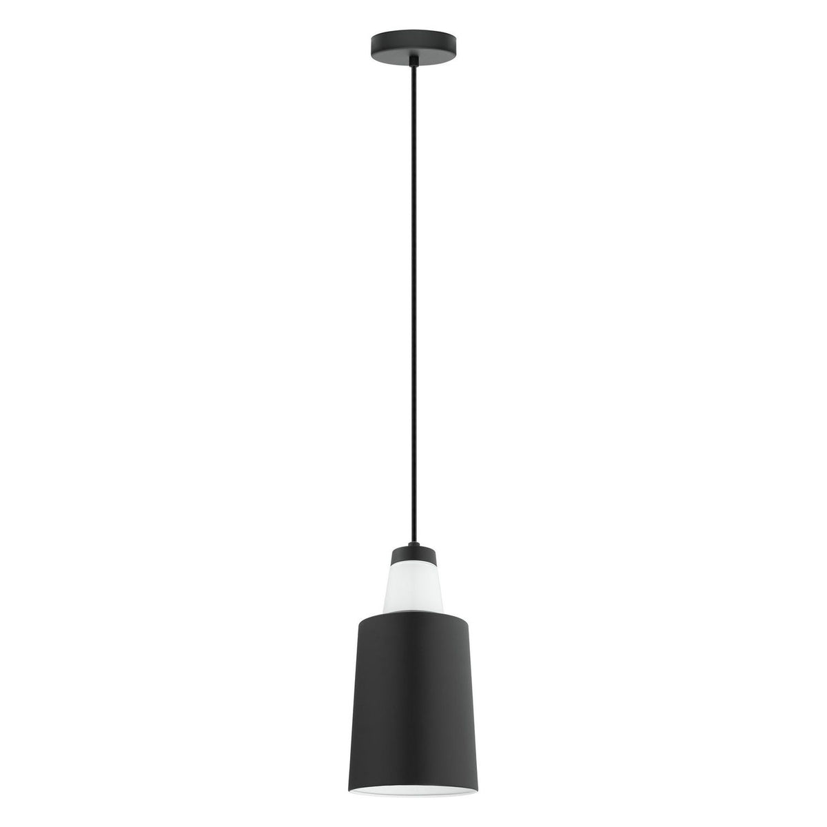 Eglo Canada - 96801A - One Light Suspension - Tabanera - Black