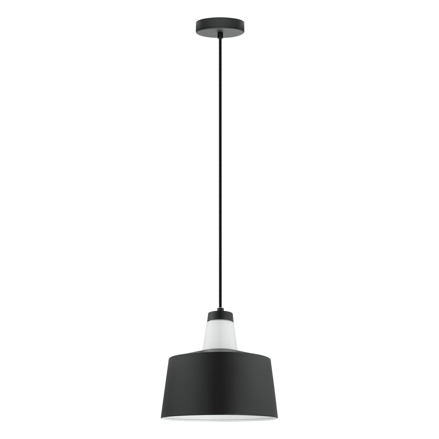 Eglo Canada - 96801A - One Light Suspension - Tabanera - Black