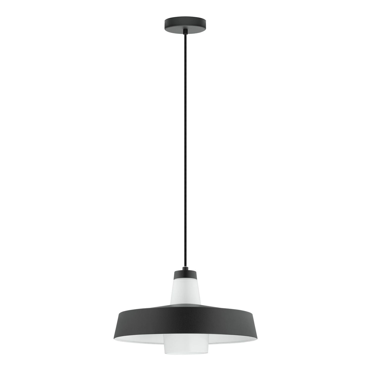 Eglo Canada - 96803A - One Light Suspension - Tabanera - Black