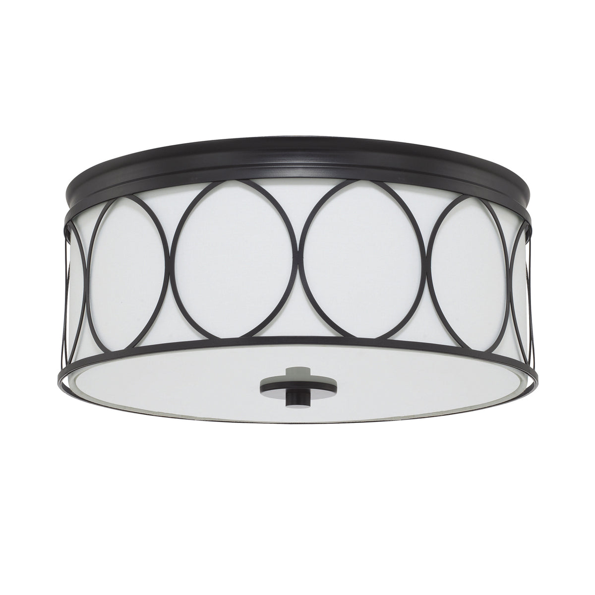 Capital Lighting - 225131MB-683 - Three Light Flush Mount - Rylann - Matte Black