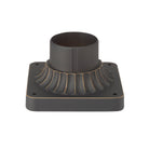 Éclairage Capital - 929902OZ - Bride de fixation sur pilier - Extérieur - Bronze huilé