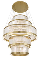 Eurofase 49350-012 Empra LED Cristal Suspendu en or