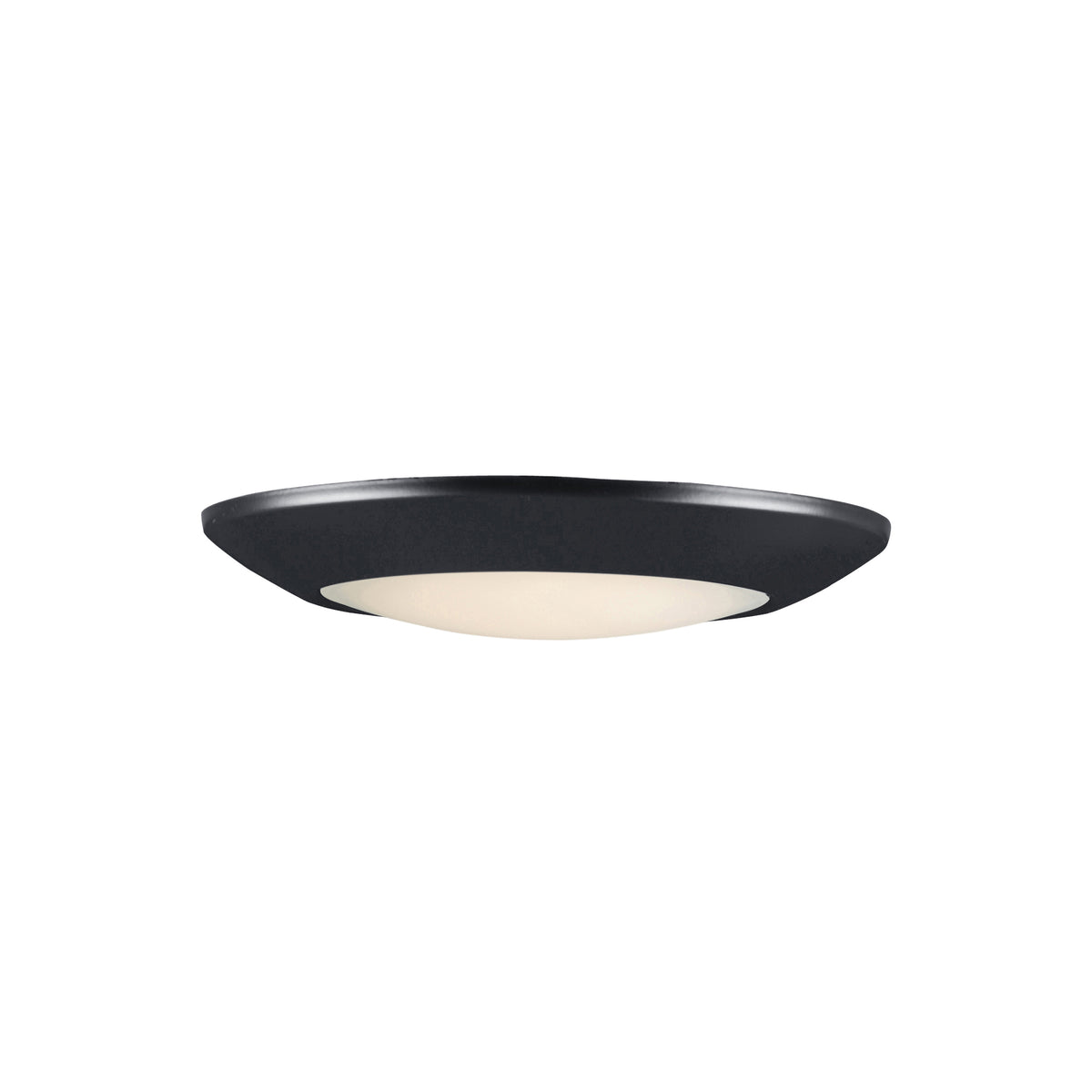 Éclairage Maxim Lighting 87643WTBK Diverse 7,5" LED Plafonnier 3000K en noir