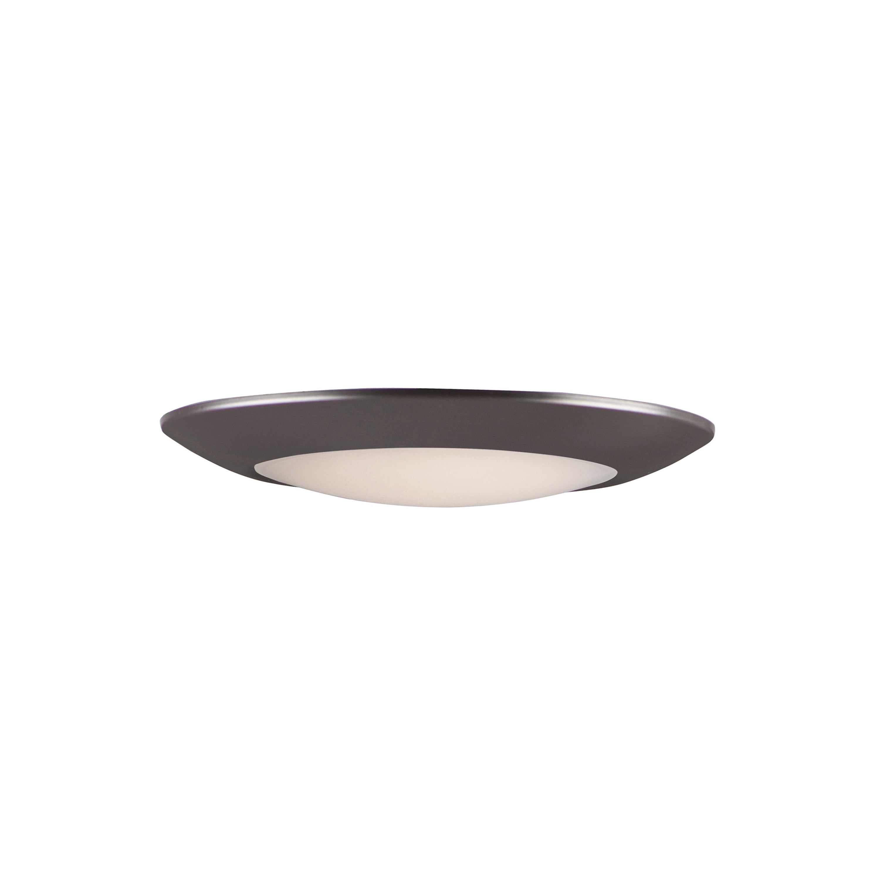 Éclairage Maxim Lighting 87643WTBZ Diverse 7,5" LED Plafonnier 3000K en bronze