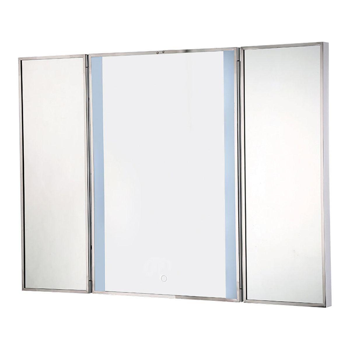 Trias Trifold LED Mirror