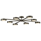 Fredrick Ramond FR31014BX Cava LED Profil bas Suspendu/Semi-affleurant en oxyde noir