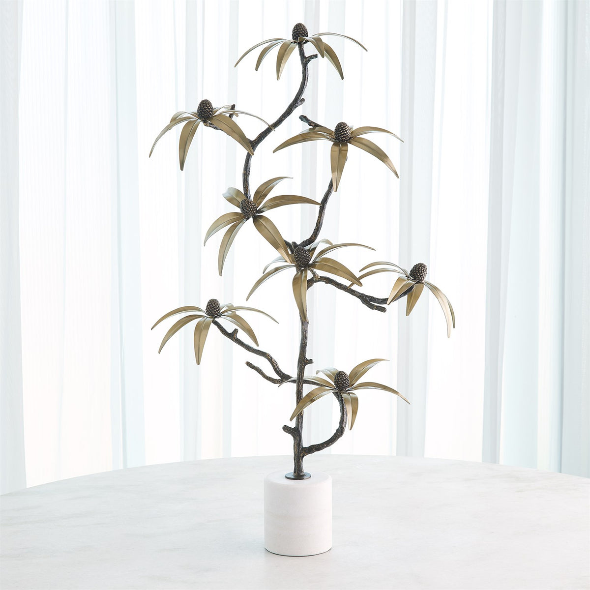 Black-Eyed Susan Plant Sculpture