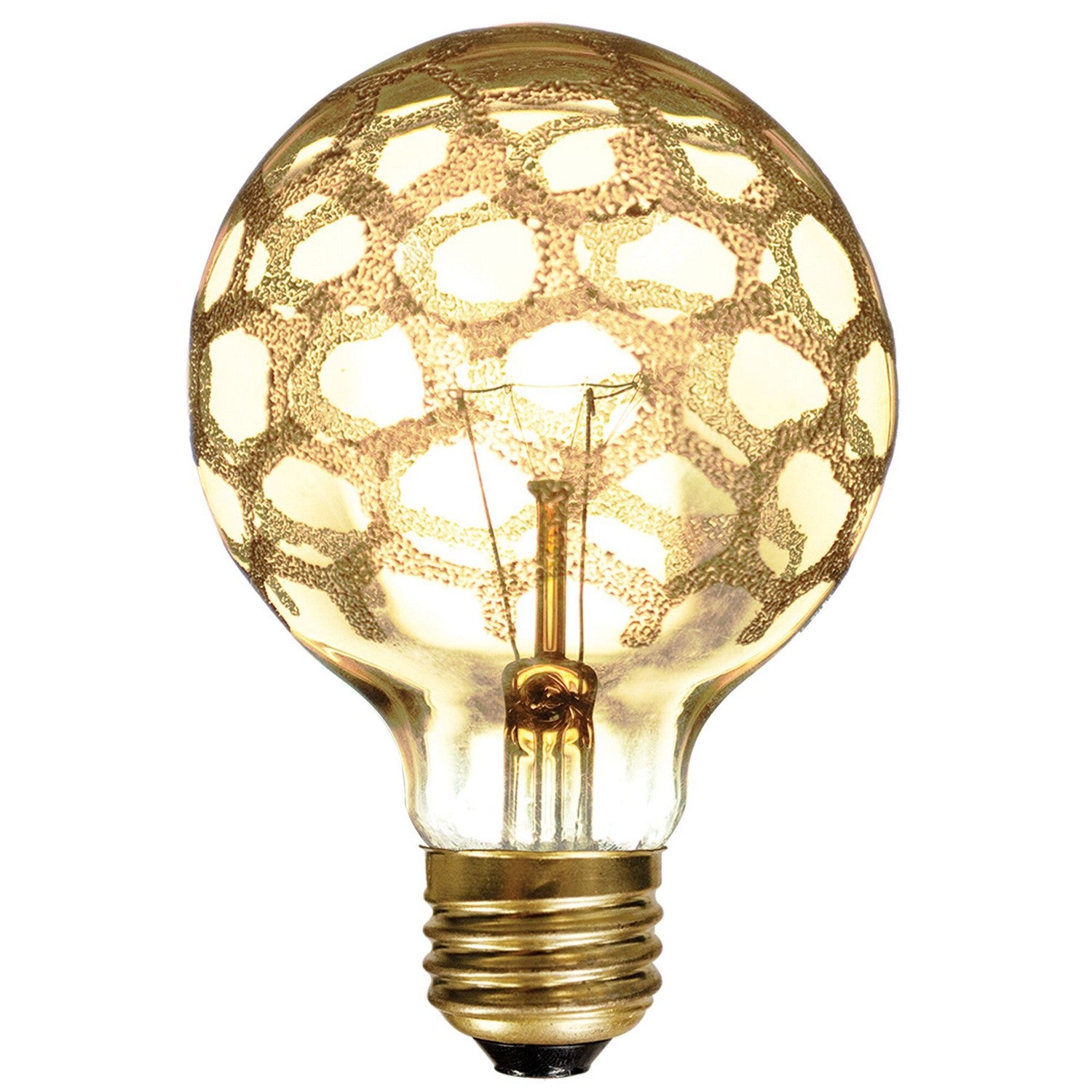 Bulbrite - 144025 - Light Bulb - Crystal - Amber Marble