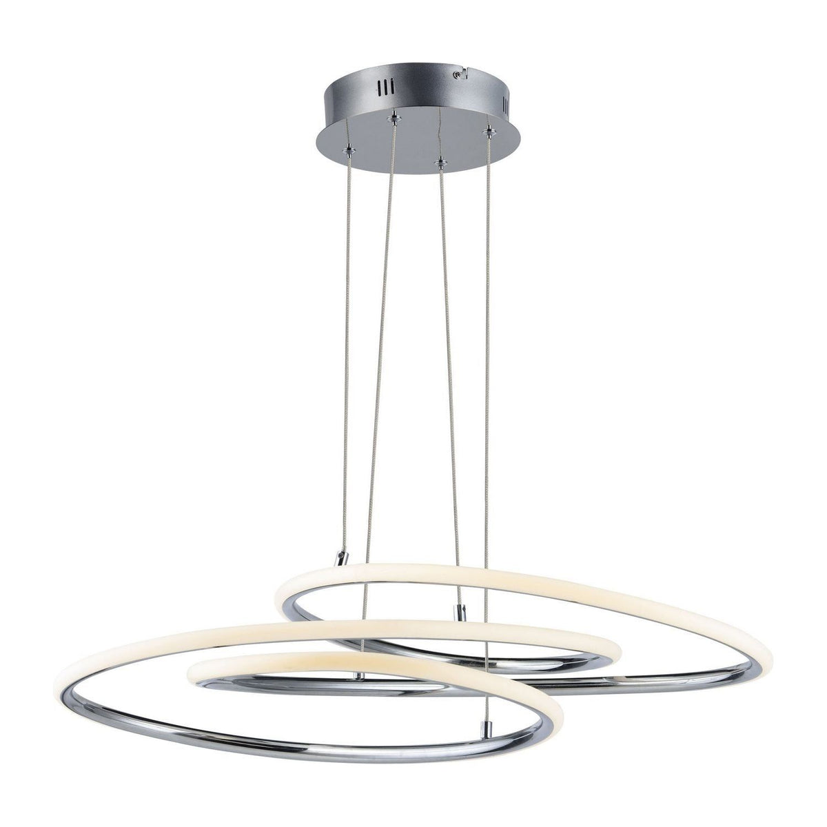 ET2 - E24132-PC - LED Pendant - Coaster - Polished Chrome