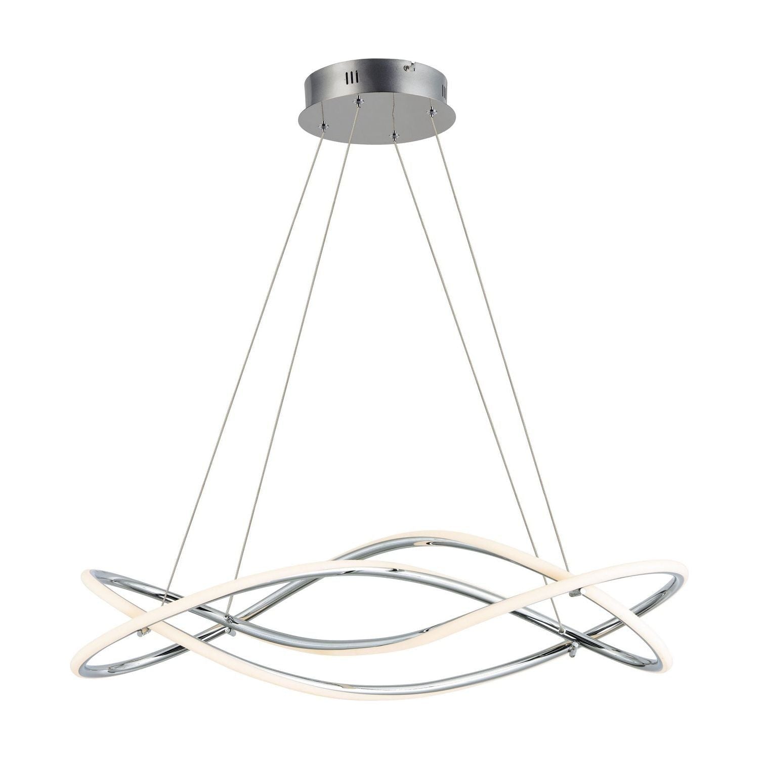 ET2 - E24136-PC - LED Pendant - Coaster - Polished Chrome