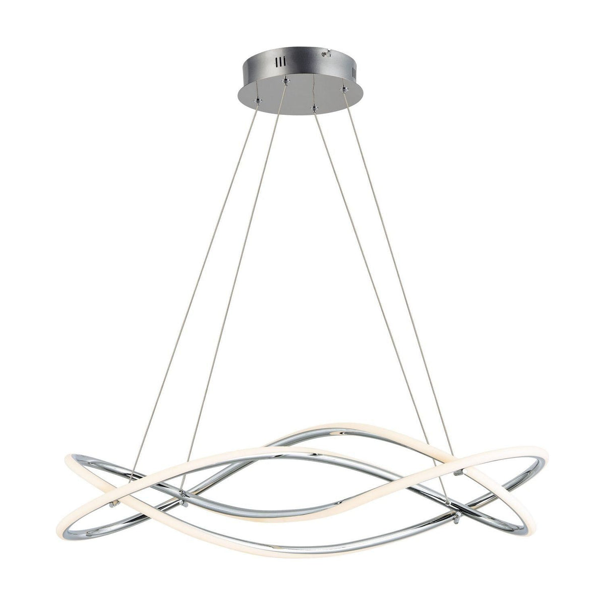 ET2 - E24136-PC - LED Pendant - Coaster - Polished Chrome