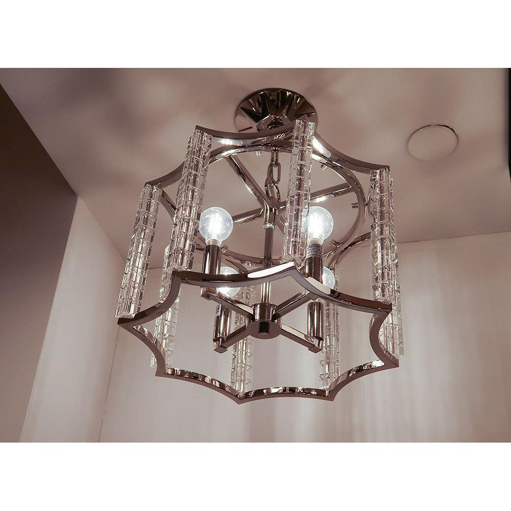 Montreal Lighting & Hardware - Carson Four Light Chandelier by Crystorama | Open Box - 8854-PN-OB | Montreal Lighting & Hardware