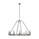 Visual Comfort Studio Canada - F3216/12SMS - 12 Light Chandelier - Landen - Smith Steel
