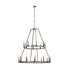 Visual Comfort Studio Canada - F3217/20SMS - 20 Light Chandelier - Landen - Smith Steel