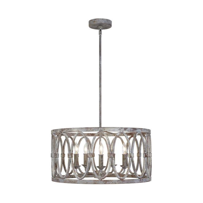 Visual Comfort Studio Canada - F3222/5DA - Five Light Hanging Shade - Patrice - Deep Abyss