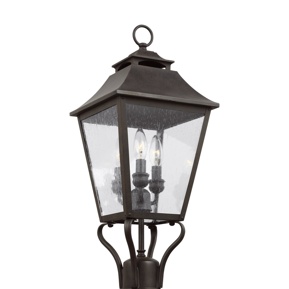 Visual Comfort Studio Canada - OL14406SBL - Three Light Post Lantern - Galena - Sable