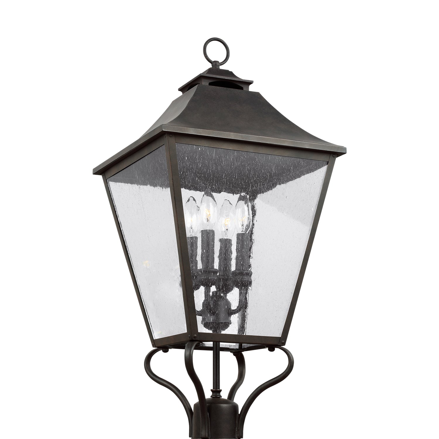 Visual Comfort Studio Canada - OL14406SBL - Three Light Post Lantern - Galena - Sable