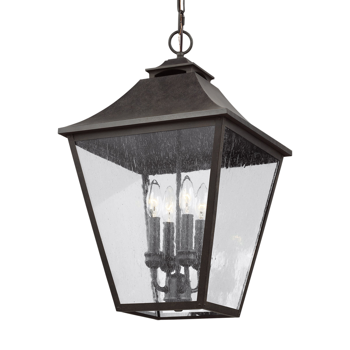 Studio de confort visuel Canada - OL14408SBL - Quatre lampes Suspension - Galène - Sable