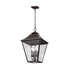 Studio de confort visuel Canada - OL14408SBL - Quatre lampes Suspension - Galène - Sable
